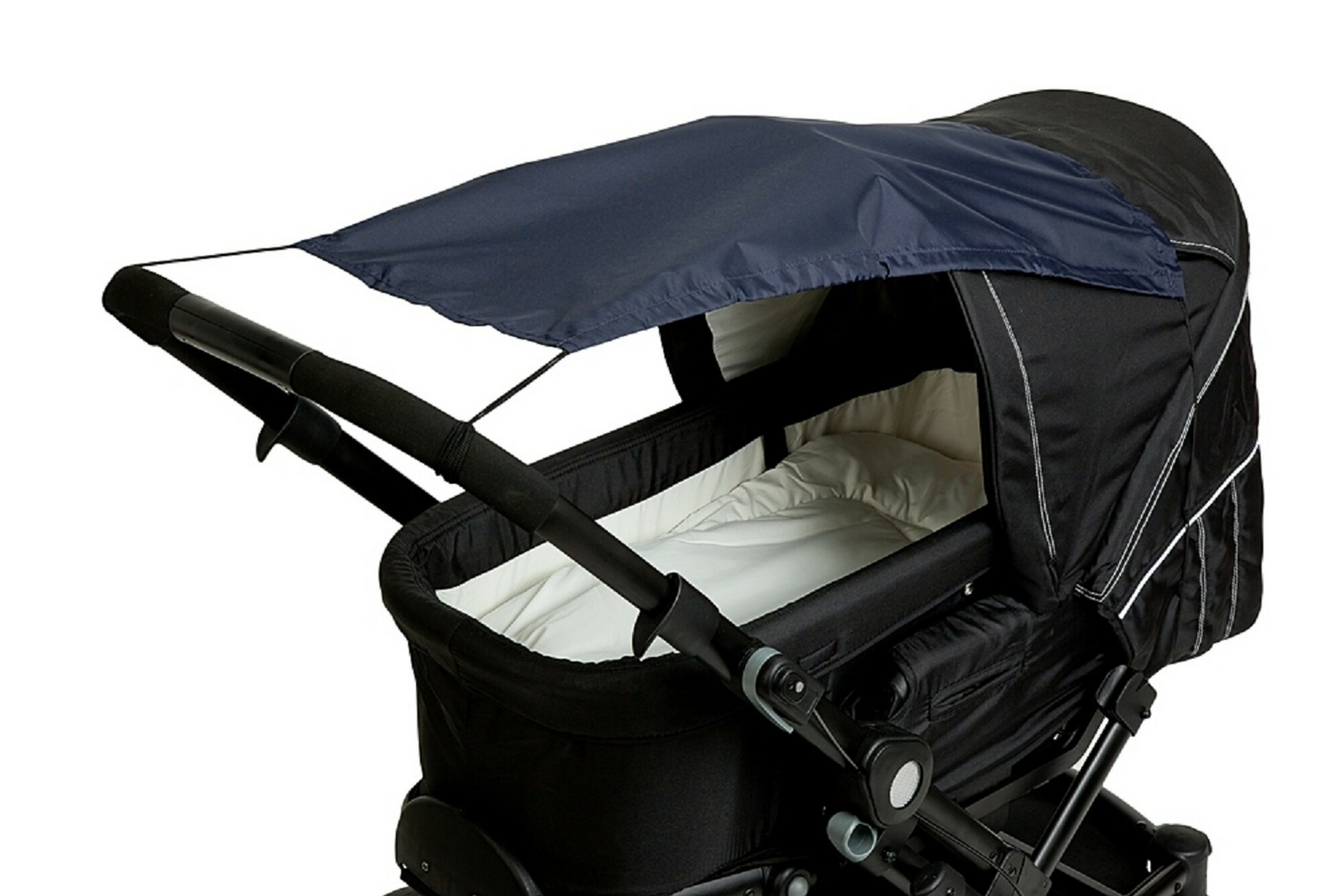 Altabebe - Universeller UV-Sonnenschutz für Kinderwagen - Marineblau